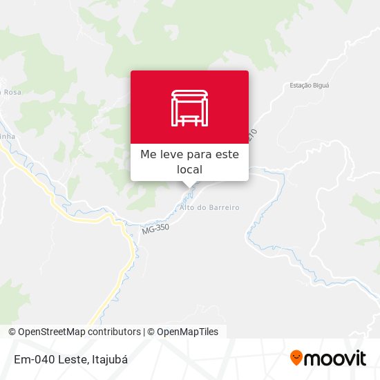 Em-040 Leste mapa