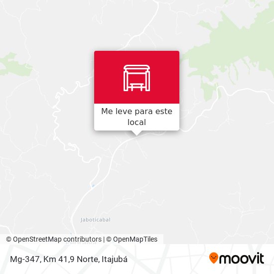 Mg-347, Km 41,9 Norte mapa
