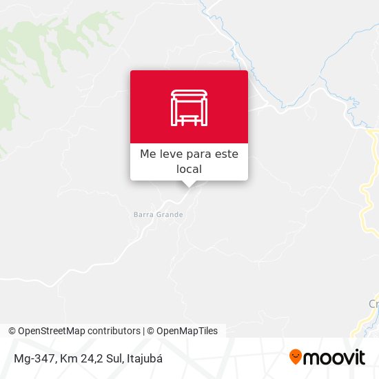 Mg-347, Km 24,2 Sul mapa