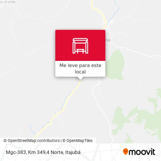 Mgc-383, Km 349,4 Norte mapa