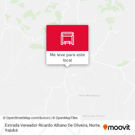 Estrada Vereador Ricardo Albano De Oliveira, Norte mapa