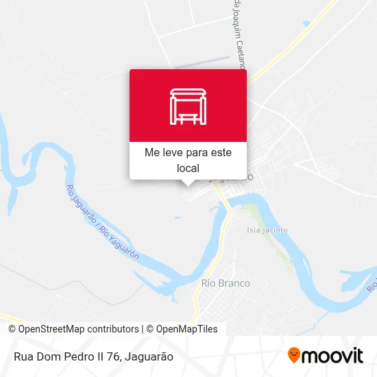 Rua Dom Pedro II 76 mapa