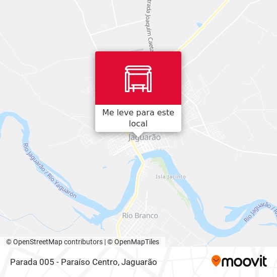 Parada 005 - Paraíso Centro mapa