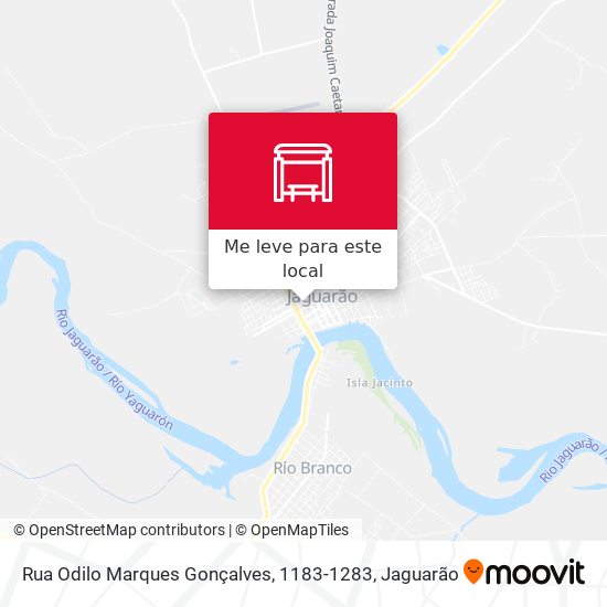 Rua Odilo Marques Gonçalves, 1183-1283 mapa