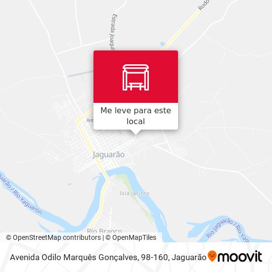 Avenida Odilo Marquês Gonçalves, 98-160 mapa