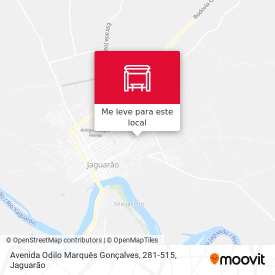 Avenida Odilo Marquês Gonçalves, 281-515 mapa