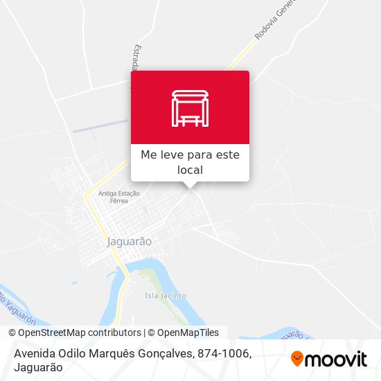 Avenida Odilo Marquês Gonçalves, 874-1006 mapa