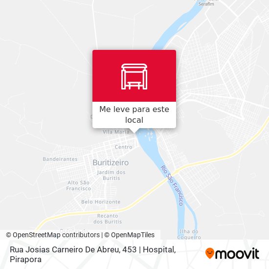 Rua Josias Carneiro De Abreu, 453 | Hospital mapa