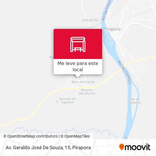Av. Geraldo José De Souza, 15 mapa