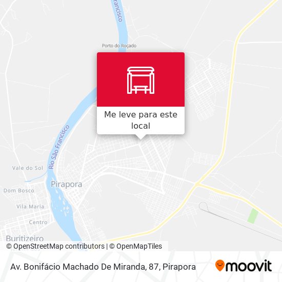 Av. Bonifácio Machado De Miranda, 87 mapa
