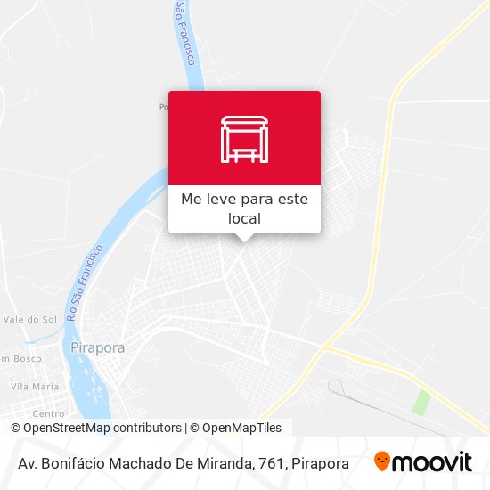 Av. Bonifácio Machado De Miranda, 761 mapa