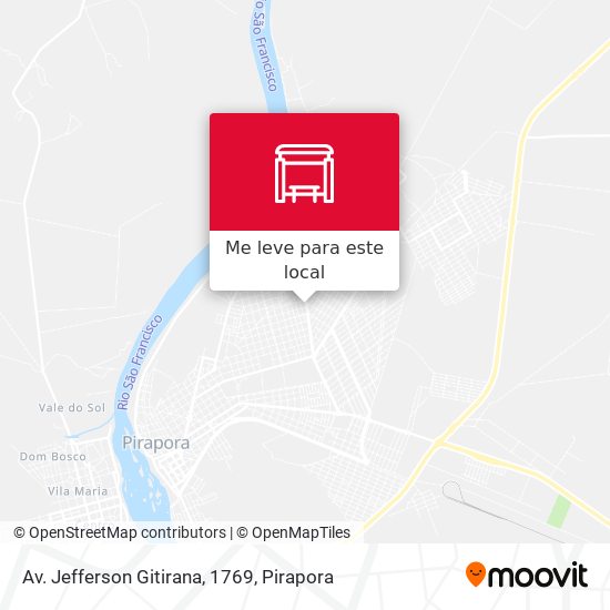 Av. Jefferson Gitirana, 1769 mapa