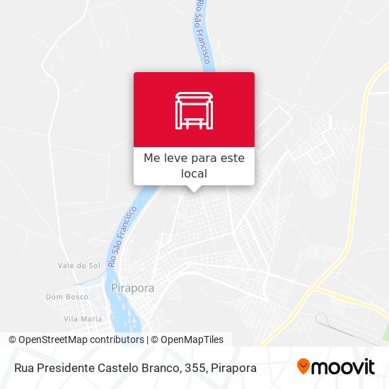Rua Presidente Castelo Branco, 355 mapa