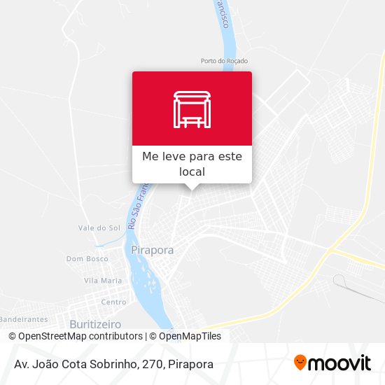 Av. João Cota Sobrinho, 270 mapa