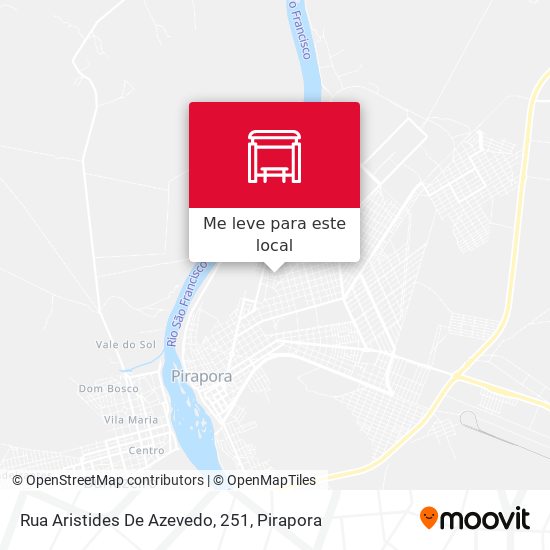 Rua Aristides De Azevedo, 251 mapa