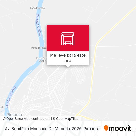 Av. Bonifácio Machado De Miranda, 2026 mapa