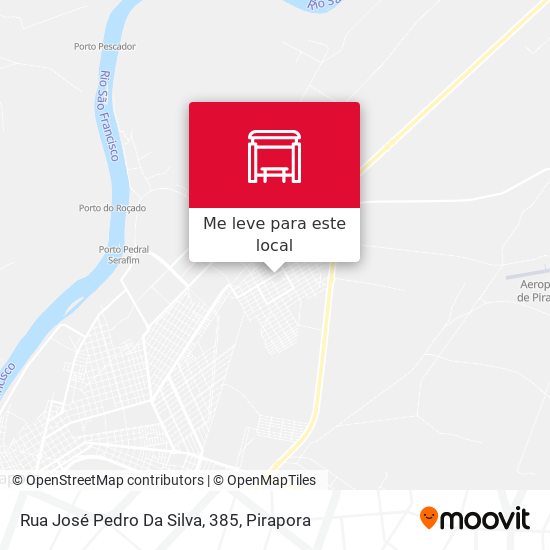 Rua José Pedro Da Silva, 385 mapa