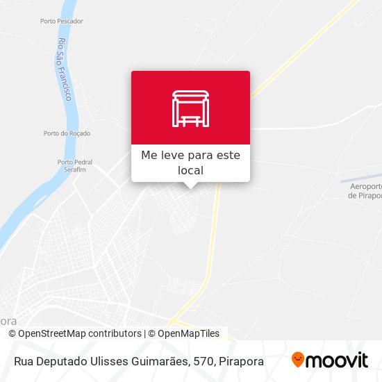 Rua Deputado Ulisses Guimarães, 570 mapa