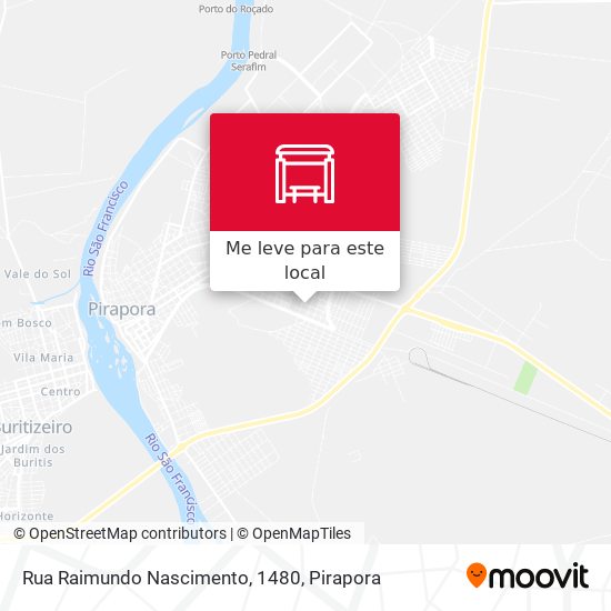 Rua Raimundo Nascimento, 1480 mapa