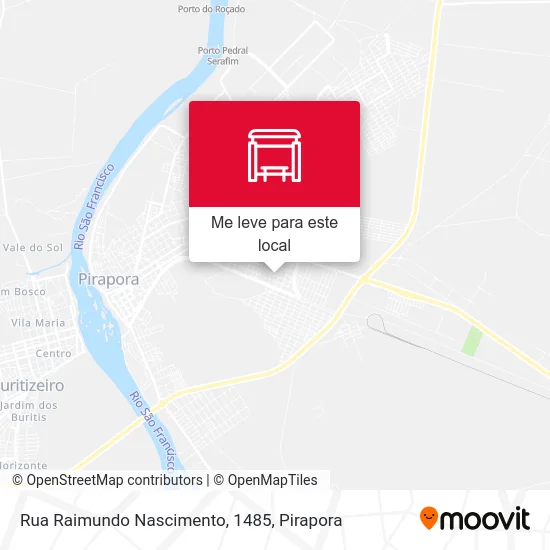 Rua Raimundo Nascimento, 1485 mapa