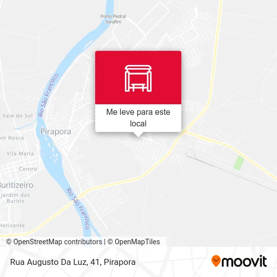 Rua Augusto Da Luz, 41 mapa