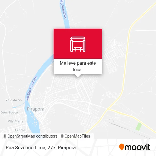 Rua Severino Lima, 277 mapa