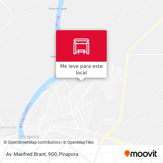 Av. Manfred Brant, 900 mapa