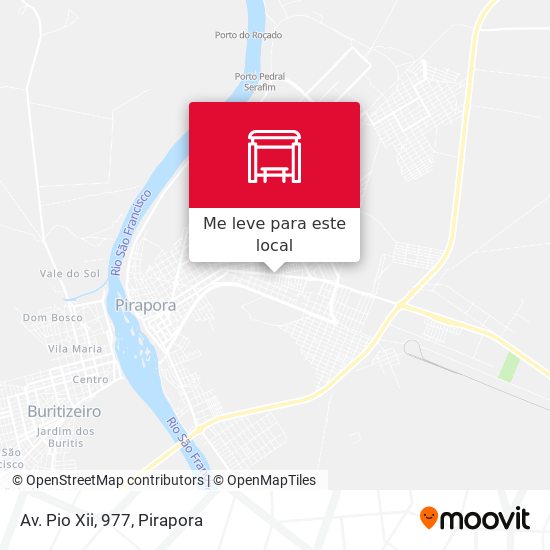 Av. Pio Xii, 977 mapa