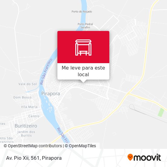 Av. Pio Xii, 561 mapa
