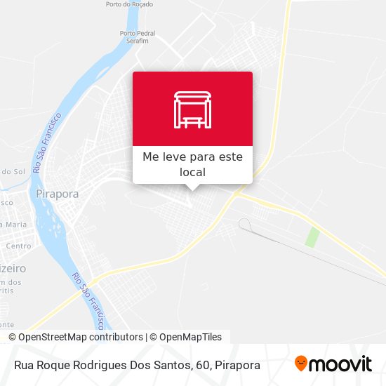 Rua Roque Rodrigues Dos Santos, 60 mapa