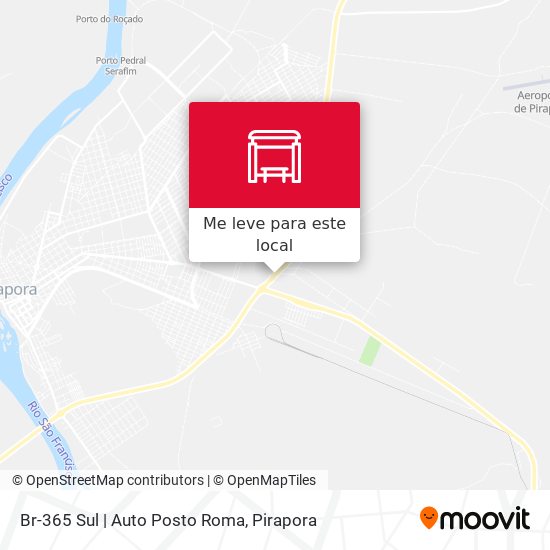 Br-365 Sul | Auto Posto Roma mapa