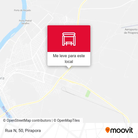 Rua N, 50 mapa