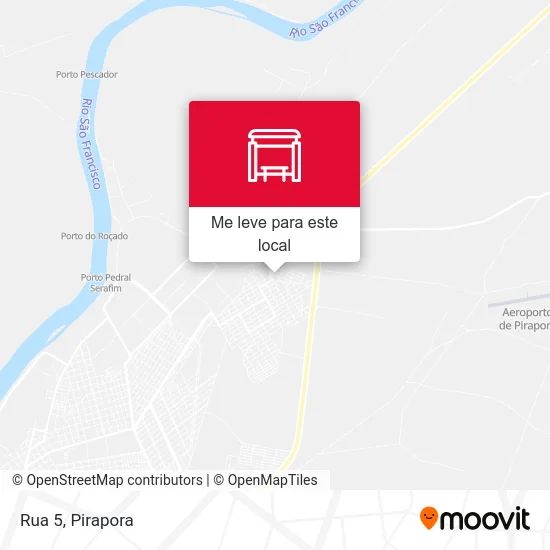 Rua 5 mapa