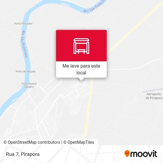 Rua 7 mapa