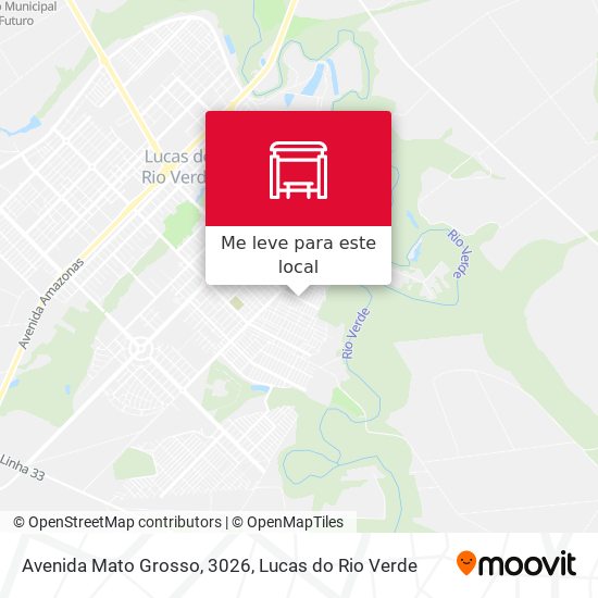 Avenida Mato Grosso, 3026 mapa