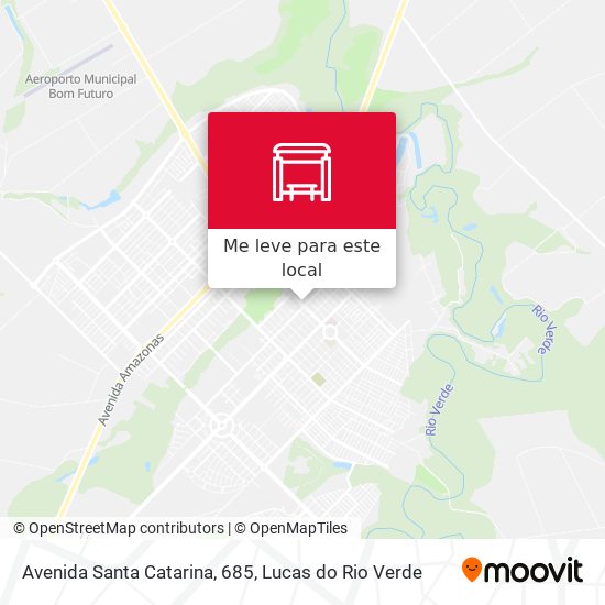 Avenida Santa Catarina, 685 mapa