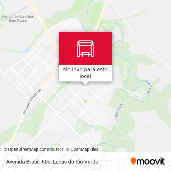 Avenida Brasil, 60s mapa