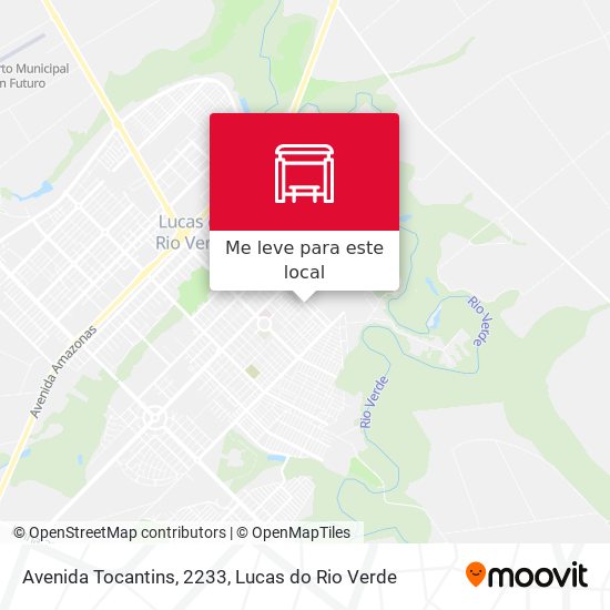 Avenida Tocantins, 2233 mapa