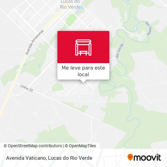 Avenida Vaticano mapa