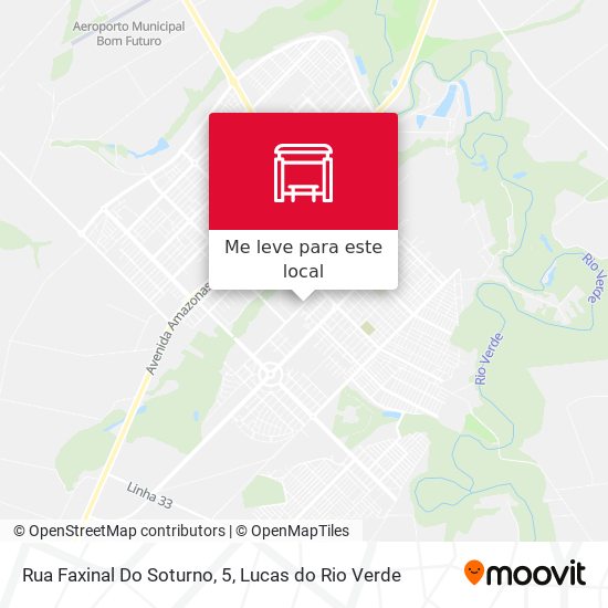Rua Faxinal Do Soturno, 5 mapa
