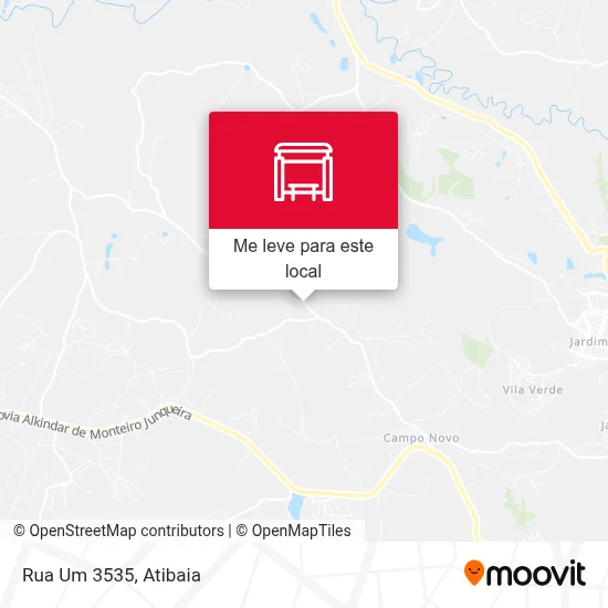 Rua Um 3535 mapa