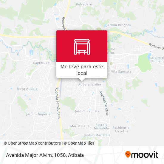 Avenida Major Alvim, 1058 mapa