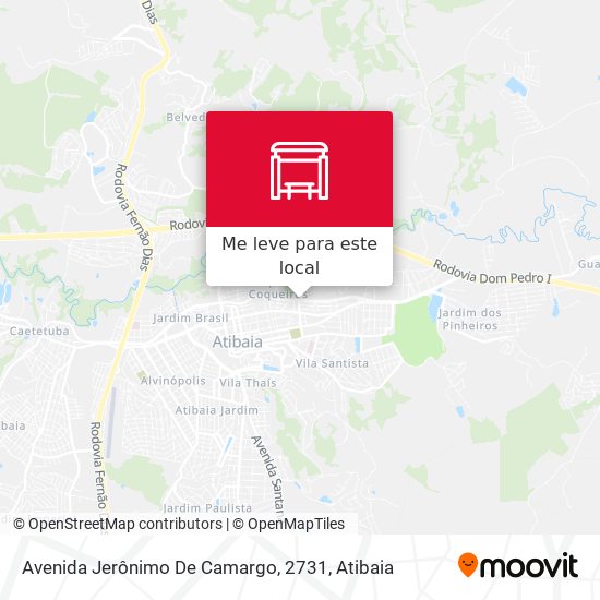 Avenida Jerônimo De Camargo, 2731 mapa