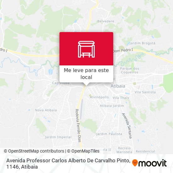 Avenida Professor Carlos Alberto De Carvalho Pinto, 1146 mapa