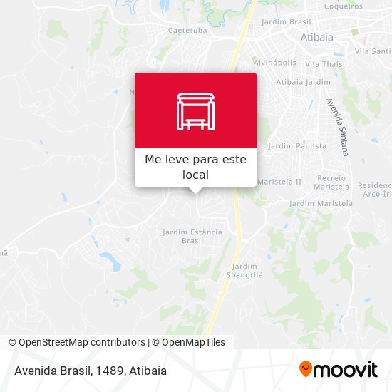 Avenida Brasil, 1489 mapa