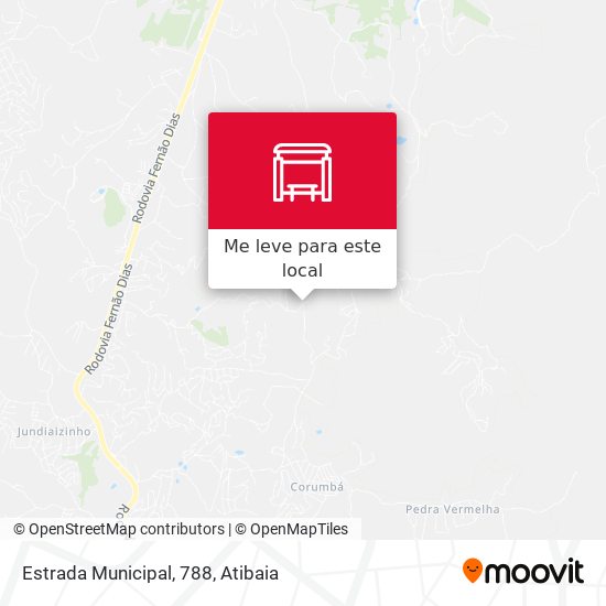 Estrada Municipal, 788 mapa