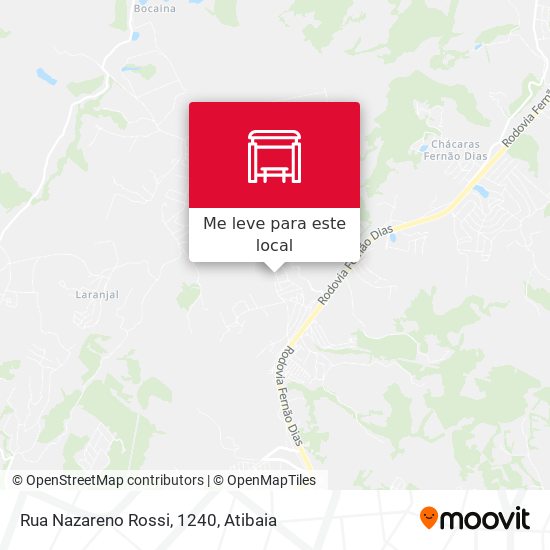 Rua Nazareno Rossi, 1240 mapa