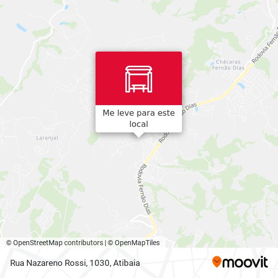 Rua Nazareno Rossi, 1030 mapa