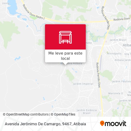 Avenida Jerônimo De Camargo, 9467 mapa