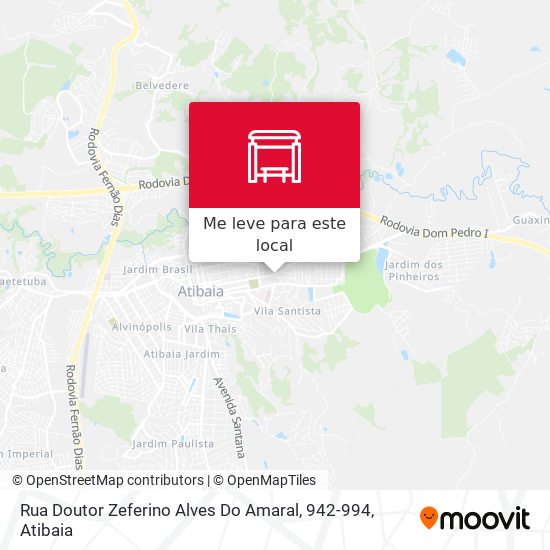 Rua Doutor Zeferino Alves Do Amaral, 942-994 mapa